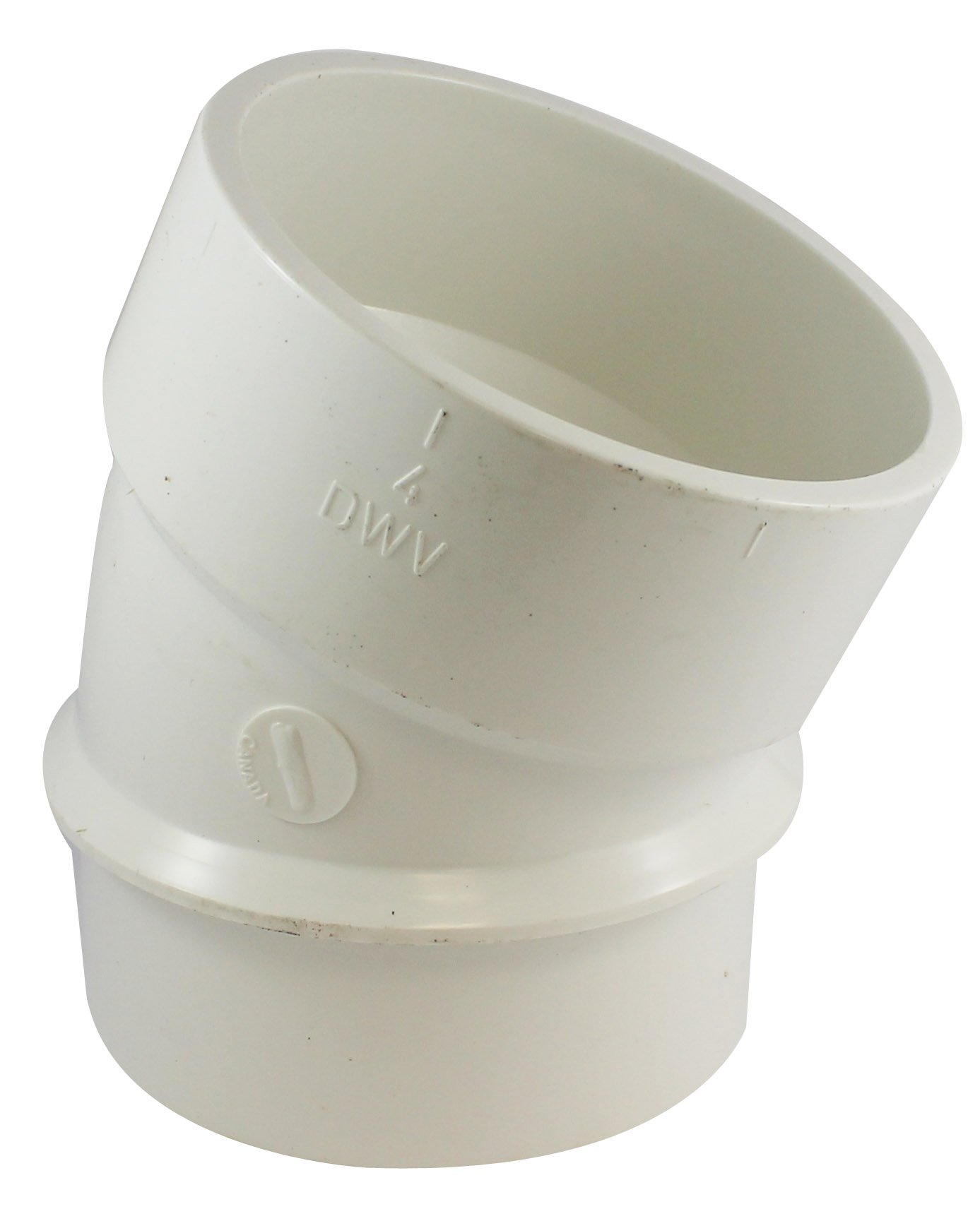 Amazon.com: Canplas 192564 PVC DWV Bend Street, 4 1/16-Inch